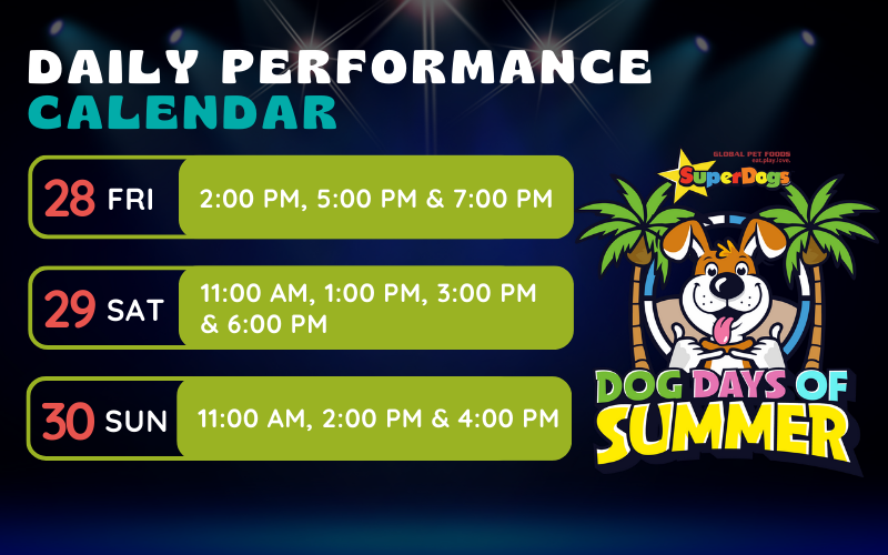 superdogs-Daily Performance Calendar